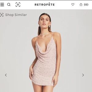 Retrofête MICH SEQUIN DRESS